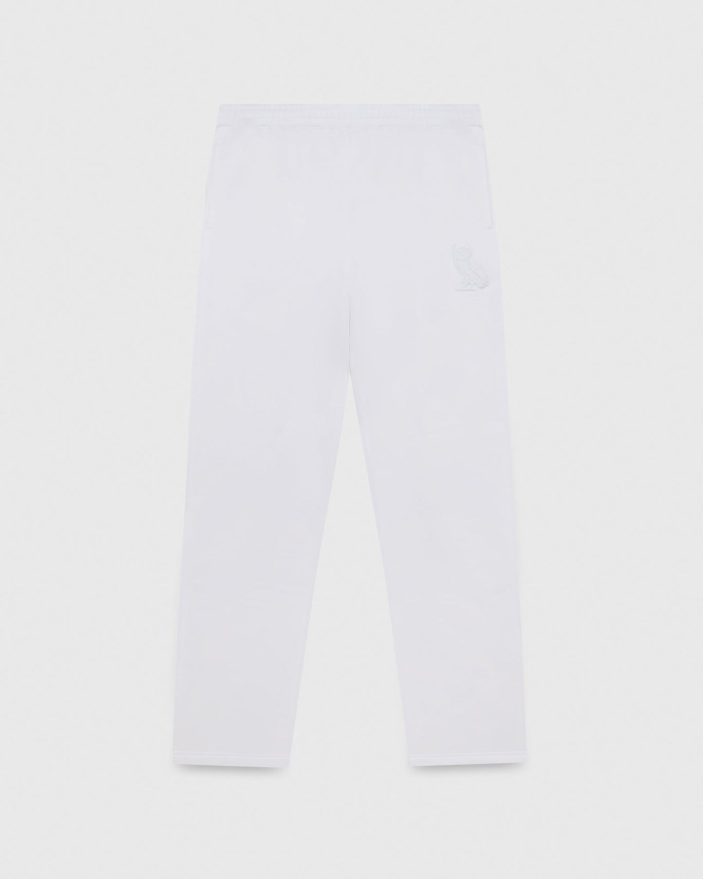 Mini OG Open Hem Sweatpant - White