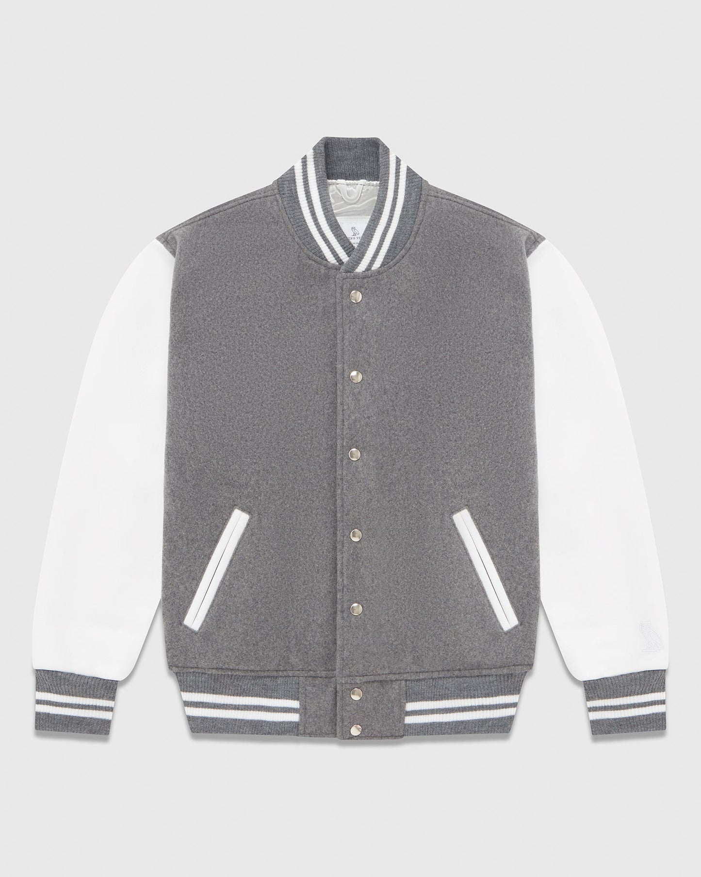 Varsity Jacket - Heather Grey